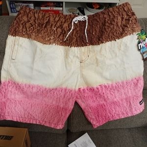 Neff Neopolitan swim shorts trunks